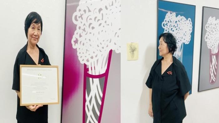 이탈리아 기사훈장 수상 작가, 강신덕의 렌티큘러 예술 기사 이미지