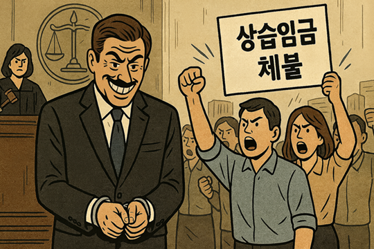 ‘체불은 절도!’, 임금체불 사업주 해외출국금지...형사처벌, 10월 23일 시행 개정 근로기준법 기사 이미지