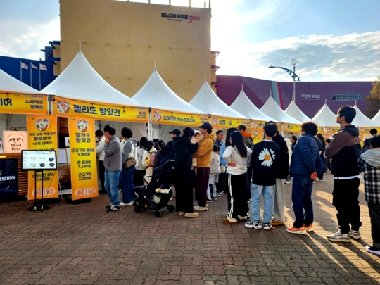 젤라또방앗간 군고구마젤라또 엑스포광장 행사 사진업체제공